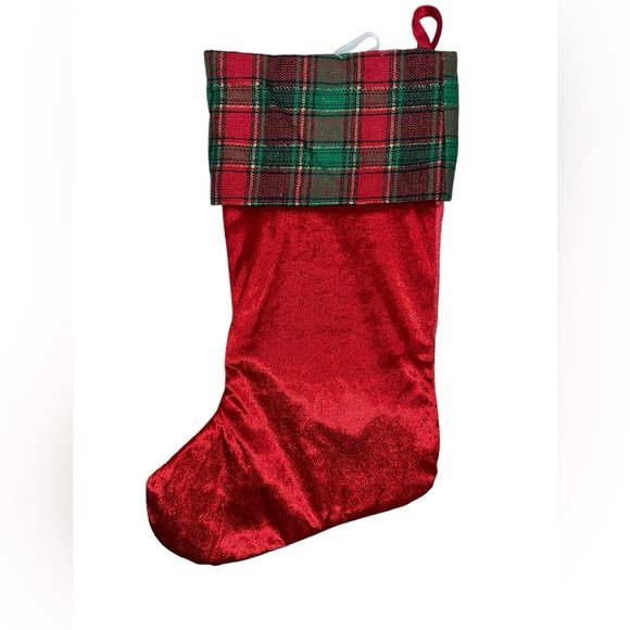Boxer Dog "Woof" Christmas Holiday Stocking - Picture 4 of 6